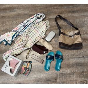 Large designer lot -Coach YSL Dolce & Gabbana Uggs Dooney Michael Kors Dior